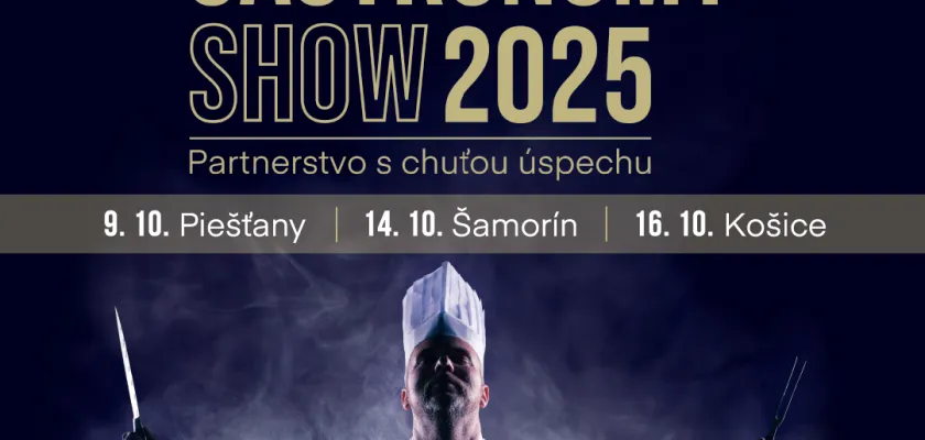 Bidfood Gastronomy Show 2025 – sledujte live stream z prestížnej kulinárskej udalosti