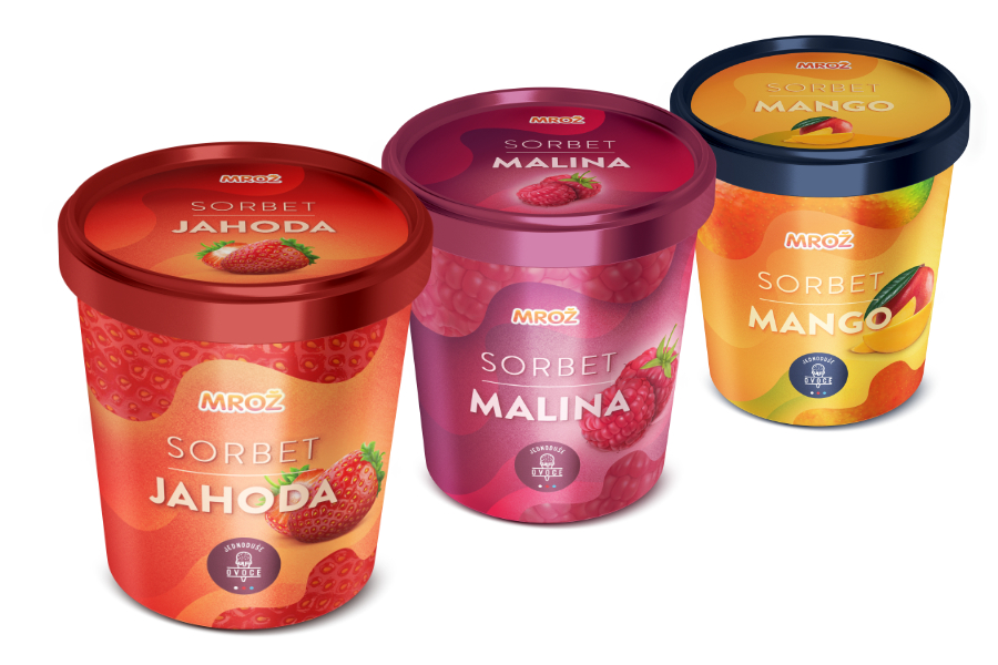 Mrož sorbet 460 ml