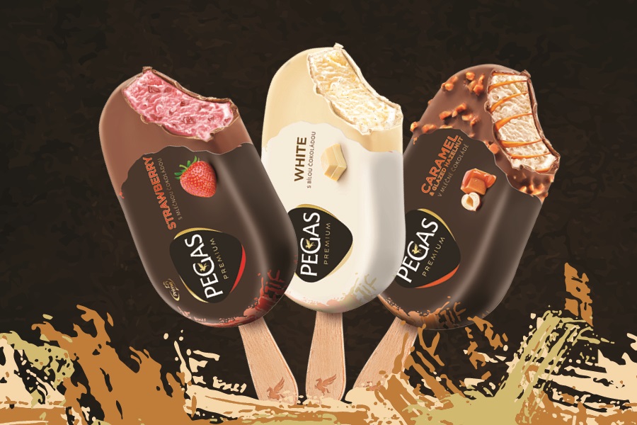 Pegas Premium | smotanová zmrzlina v čokoláde na paličke