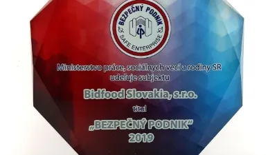 Ocenenie Bezpečný podnik