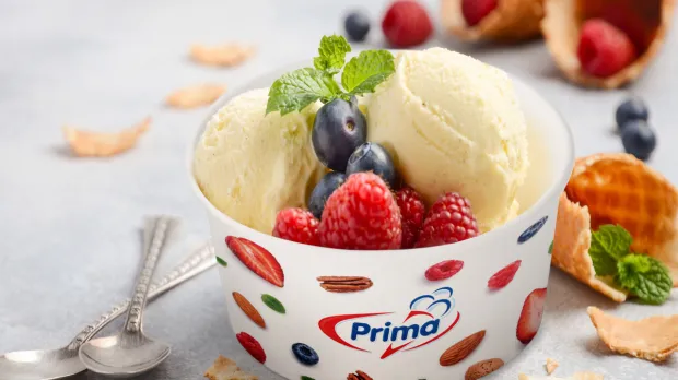 Prima kopčeková zmrzlina