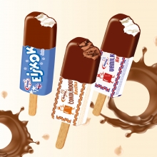 Prima zmrzlina | Eiskoko, Kostka čokoládová a Kostka vanilková