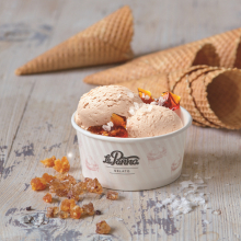 La Panna | Salted Caramel – netradičná kombinácia smotanovej zmrzliny, kryštálikov soli a kúskov karamelu | 520409