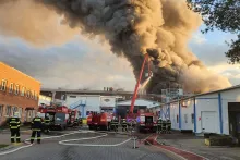 Bidfood | baliareň čerstvých rýb – požiar