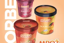 Mrož Sorbety Mango, Jahoda, Malina