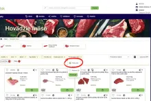 mojBidfood.sk | kategórie produktov s vyfiltrovaným steakovým mäsom