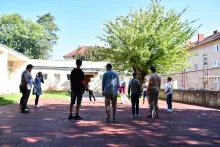 Loptové hry na novom ihrisku