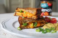 Syrový sandwich s Kimchi