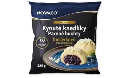 nowaco kynuté knedlíky borůvkové