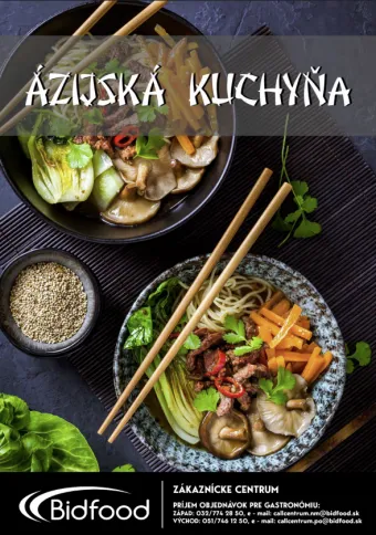 Ázijská kuchyňa katalóg