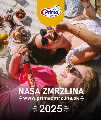 Prima katalóg 2025 Titulná strana