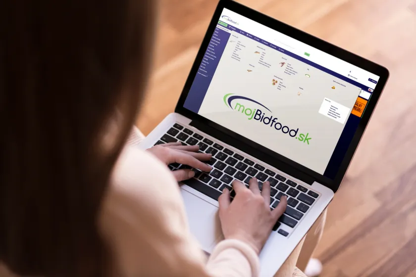 Využívajte náš E-SHOP www.môjBidfood.sk naplno