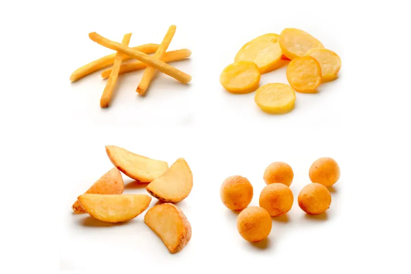 Naše hranolky, krokety a ďalšie zemiakové výrobky