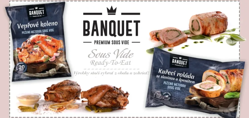 Banquet Sous Vide – riešenia pre HORECA a Retail