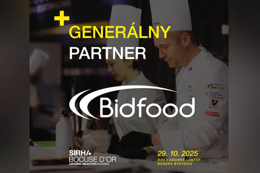 Bocuse d'Or Slovakia - Generálny partner Bidfood Slovakia