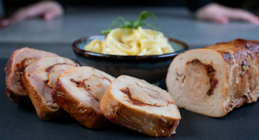 Banquet sous-vide | Kuřecí roláda italská