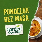 Pondelok bez mäsa s Garden Gourmet