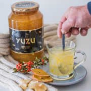 yuzu horúci nápoj