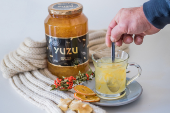 yuzu horúci nápoj