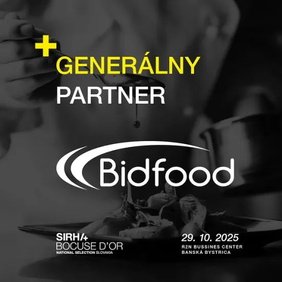 Bidfood Slovakia generálny partner Bocuse d´Or