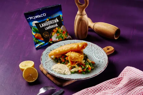 Nowaco treska v tempure