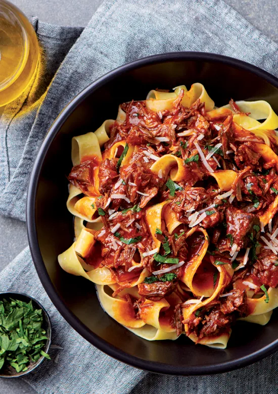 Tagliatelle s mäsom