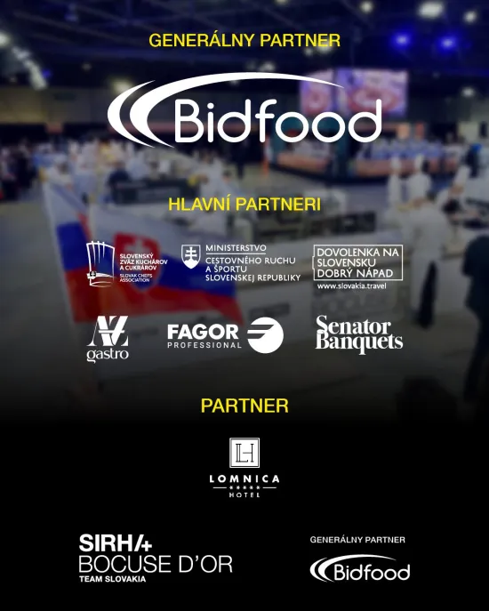 Bidfood Slovakia generálny partner